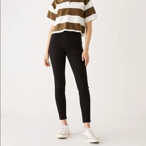 Frank & Oak Black Debbie Skinny Jeans